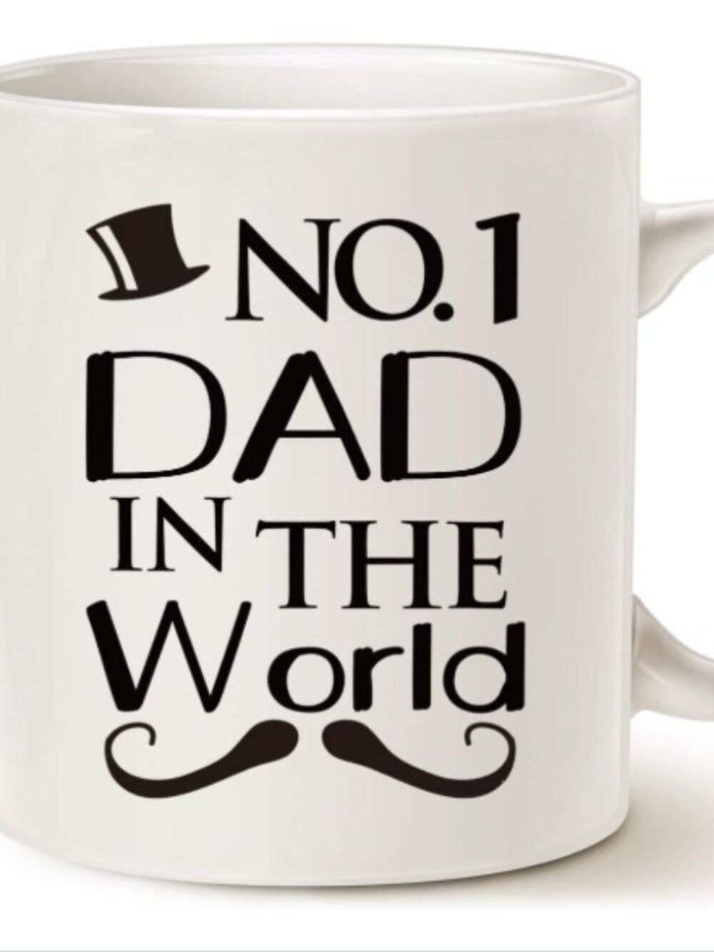 NEW NO 1 DAD IN THE WORLD CERAMIC COFFE MUG TEA